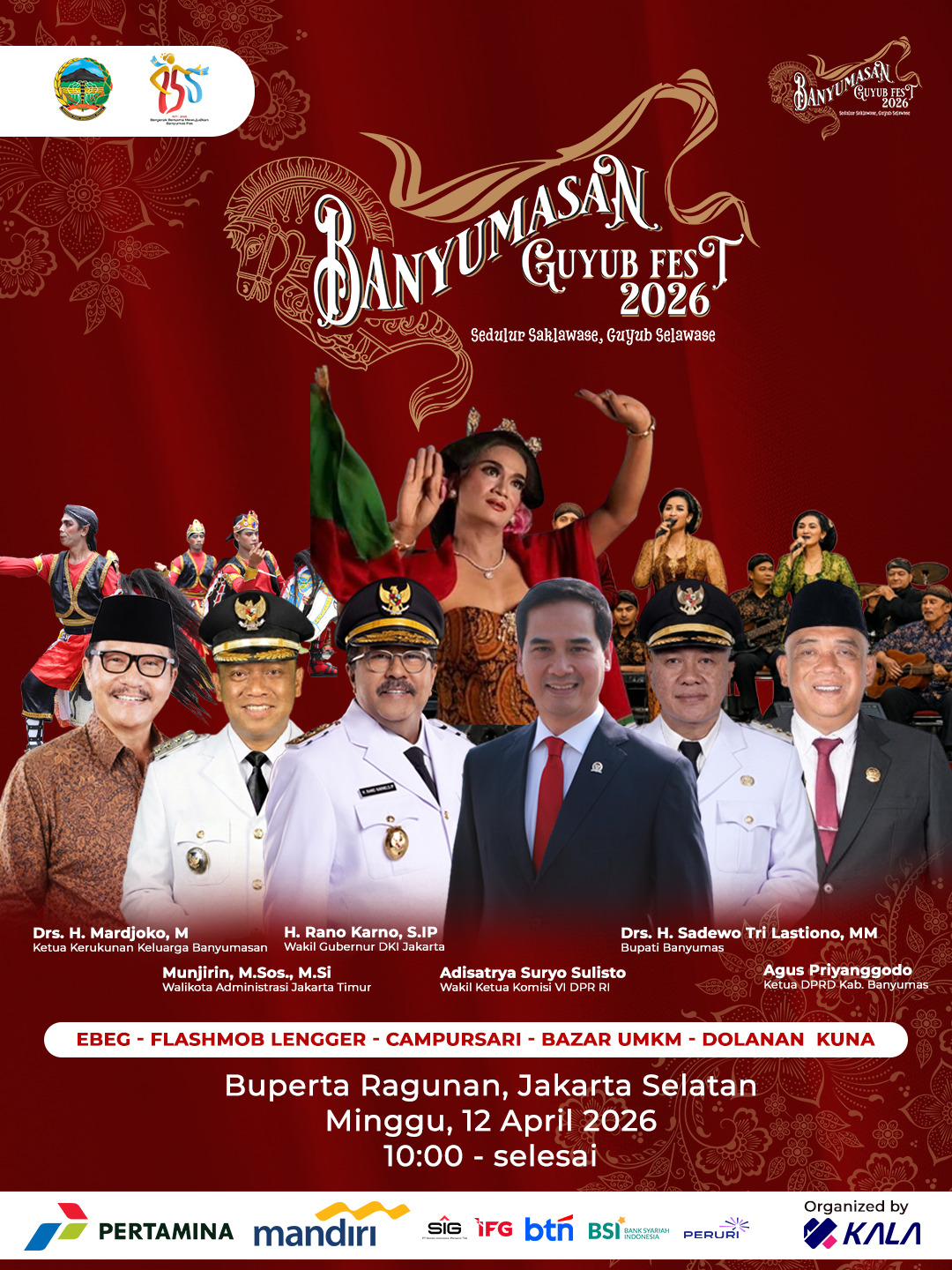 Banyumasan Guyub Festival 2026 Akan Digelar Di Jakarta