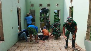 Satgas TMMD Pacu Pembangunan, Pedagang Warung Haru Dan Syukur