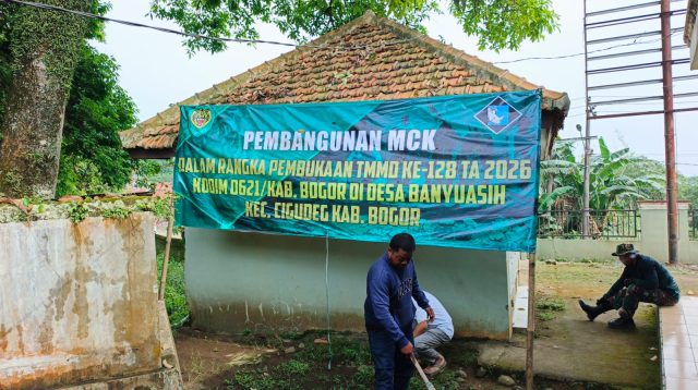 Kodim 0621 Kabupaten dan Masyarakat Cigudeg Kolaborasi Tuntaskan Infrastruktur Strategis melalui TMMD