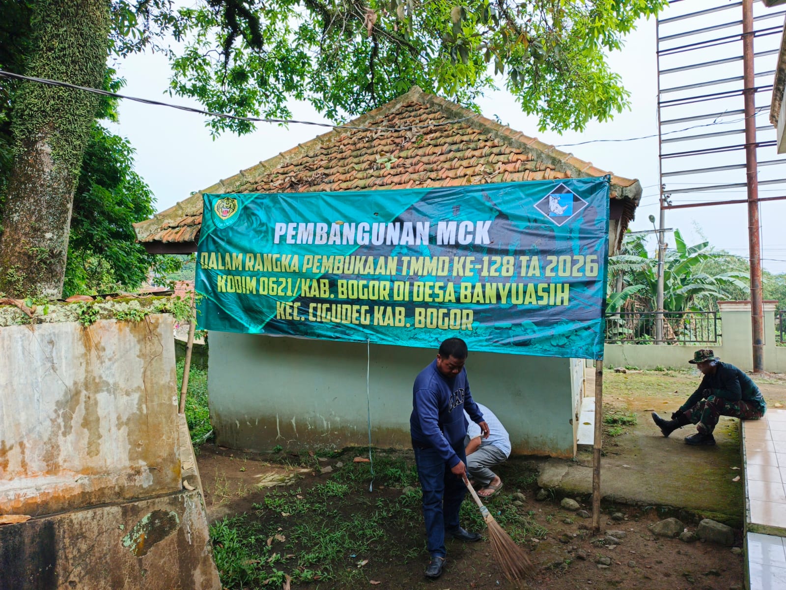 Kodim 0621 Kabupaten dan Masyarakat Cigudeg Kolaborasi Tuntaskan Infrastruktur Strategis melalui TMMD