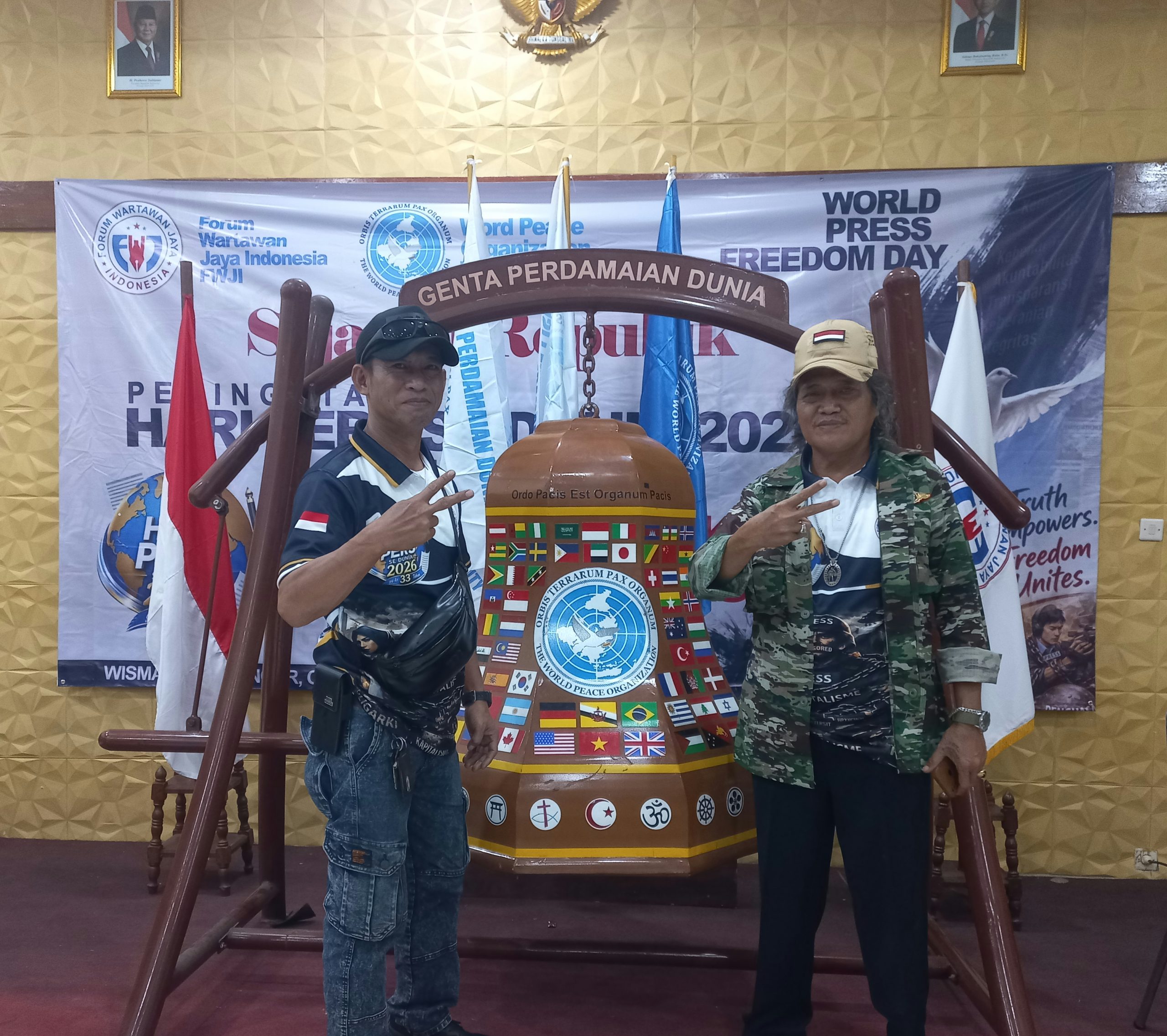 Peringati Hari Pers Sedunia, WPO dan FWJ Indonesia Tegaskan Komitmen Bersama
