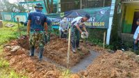 TMMD ke-128 Kodim 0621/Kabupaten Bogor Bangun Sistem Pipanisasi Air Bersih di Cigudeg
