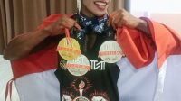 Srikandi Polda Maluku Gondol Emas dan 2 Perak di Ajang Body Building Asia di Malaysia