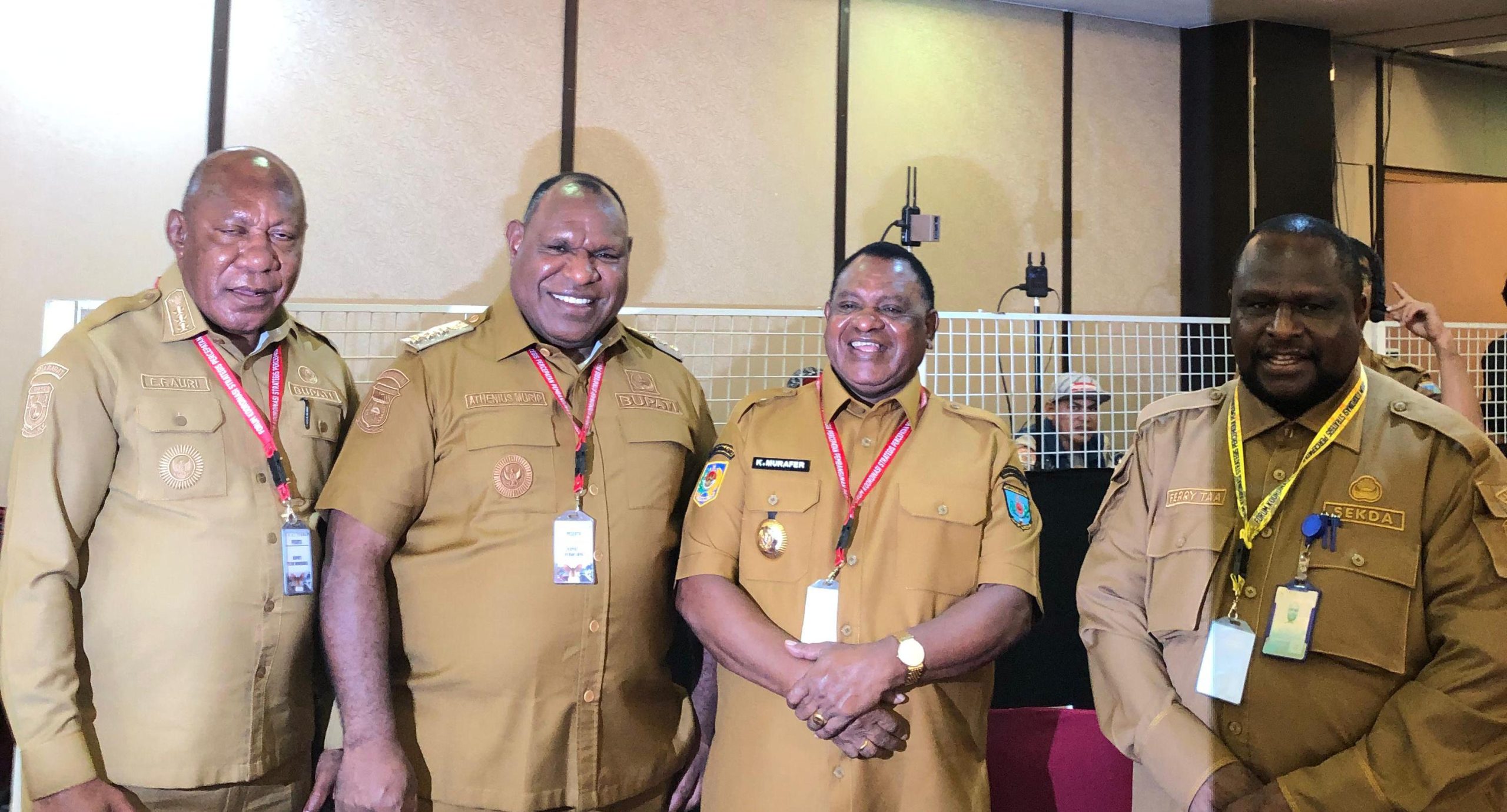 Bupati Jayawijaya Hadiri Forum Strategis Percepatan Pembangunan Papua di Timika