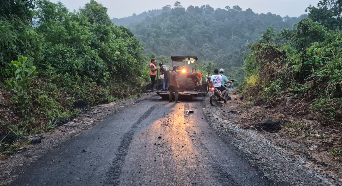 Warga Sambut Gembira, Akselerasi TMMD Ke-128 Bogor: Jalan Aspal 5,2 Kilometer Hampir Rampung