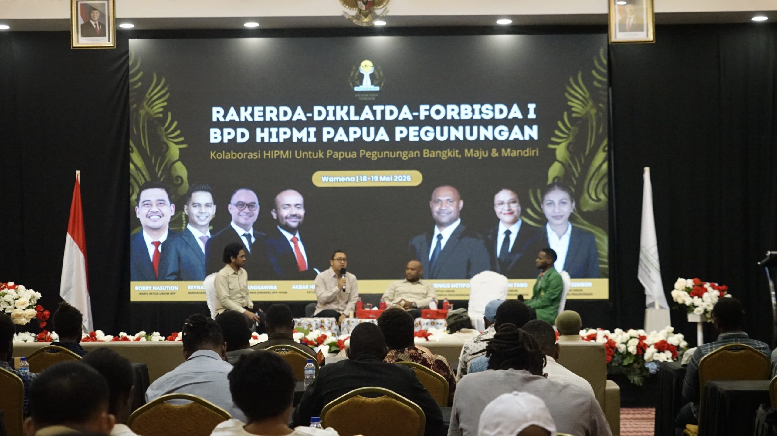 RAKERDA, DIKLATDA dan FORBISDA I HIPMI Papua Pegunungan Resmi Digelar di Wamena