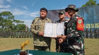Pangdam III/Siliwangi Diwakili Danrem Resmi Tutup TMMD ke-128 Kodim 0621/Kabupaten Bogor