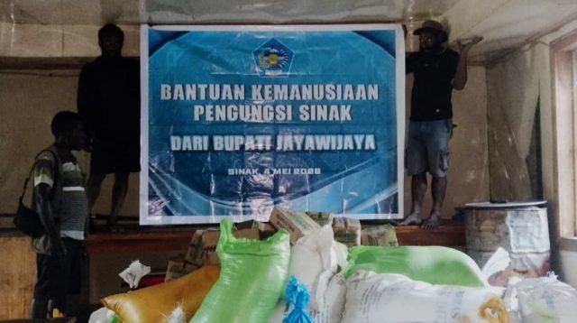 Pemerintah Kabupaten Jayawijaya Salurkan Bantuan Kemanusiaan bagi Korban Bencana di Sinak