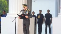 Komandan Grup 1 Kopassus Membacakan Pembukaan UUD 1945 pada Upacara Hari Lahir Pancasila di KP3B Banten